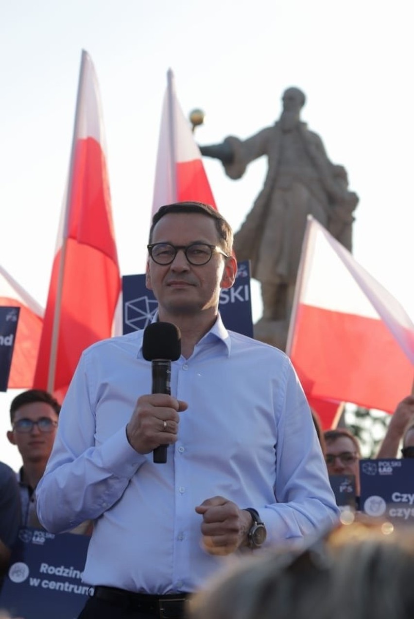 Premier RP Mateusz Morawiecki w Podlaskiem i Białymstoku. Relacja NA ŻYWO (22.07.2021)