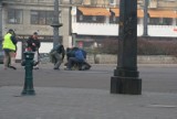 Łódź: Policja obezwładniła mężczyznę, który chciał się podpalić