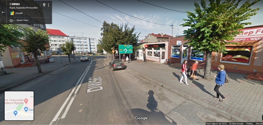Rypin. Mieszkańcy Rypina przyłapani przez Google Street View. Rozpoznajesz kogoś na zdjęciach? 
