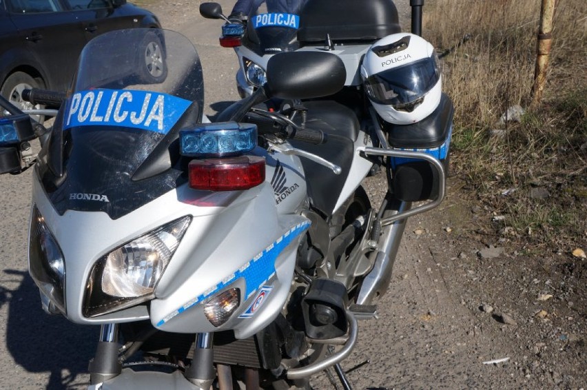Policja na motorach w Chorzowie