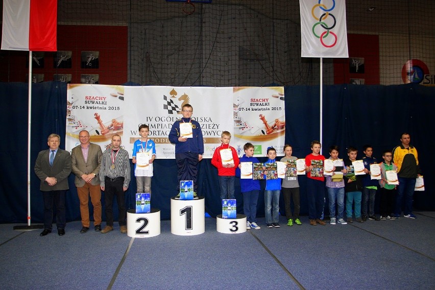Paweł Teclaf zdobył złoty medal Mistrzostw Polski Juniorów Młodszych w Szachach 2015