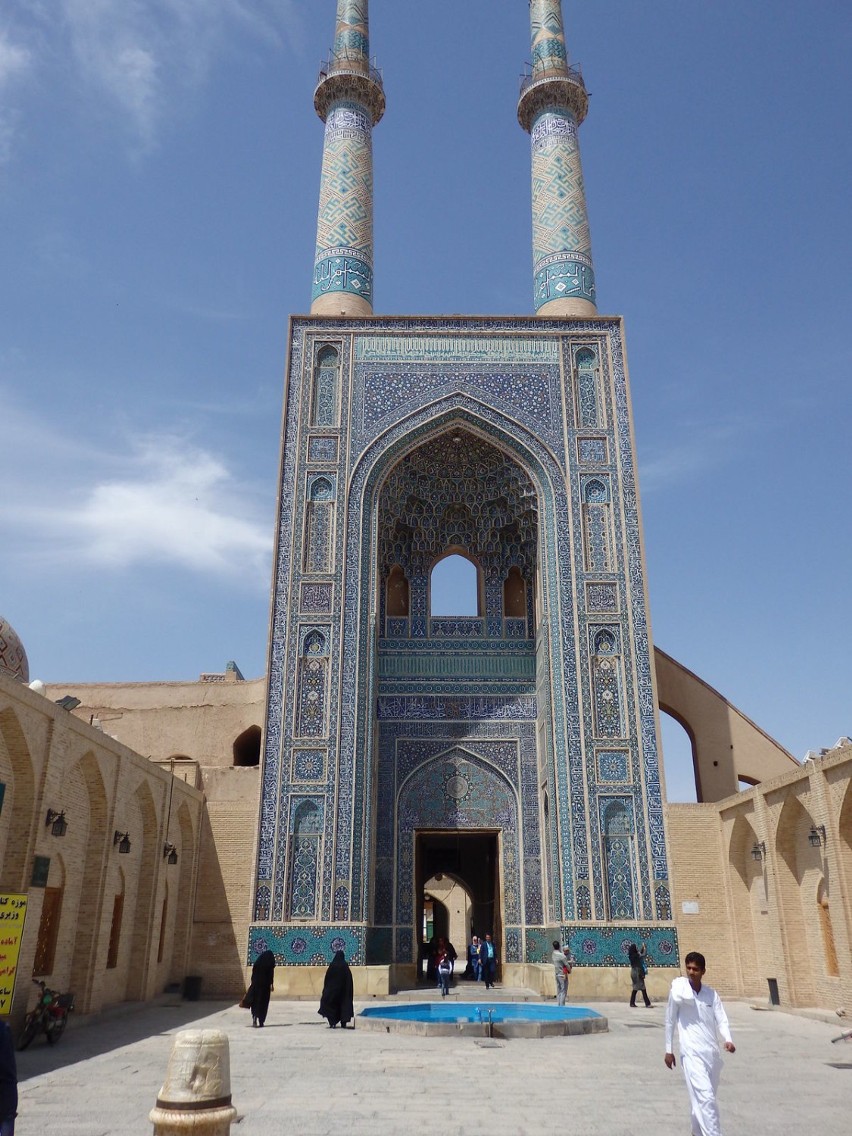 Jazd - Meczet Piątkowy z XII w. najwyższe w kraju minarety,...
