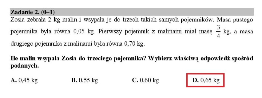 Matematyka - arkusze CKE i KLUCZ ODPOWIEDZI z 11 kwietnia 2019 [egzamin gimnazjalny]