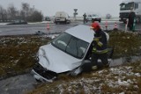 Wypadek na DK5 w Kurowie [ZDJĘCIA]