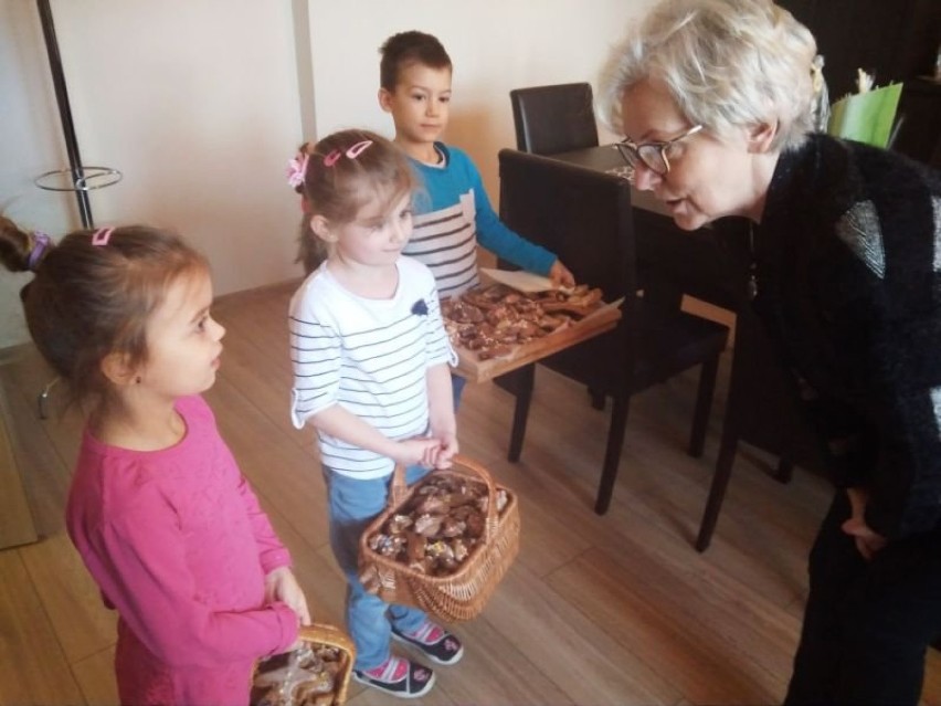 Pieczenie pierników w przedszkolu w Bonikowie 