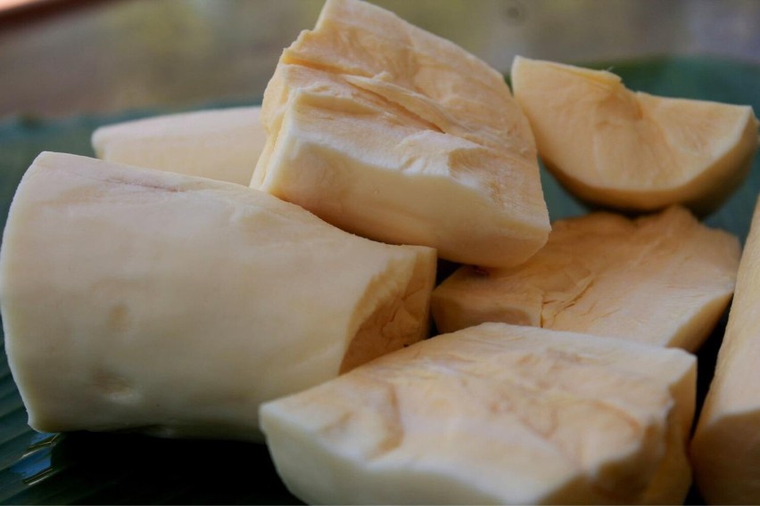 Maniok to mąka wykonana z tapioki. Azjatyckiego warzywa...