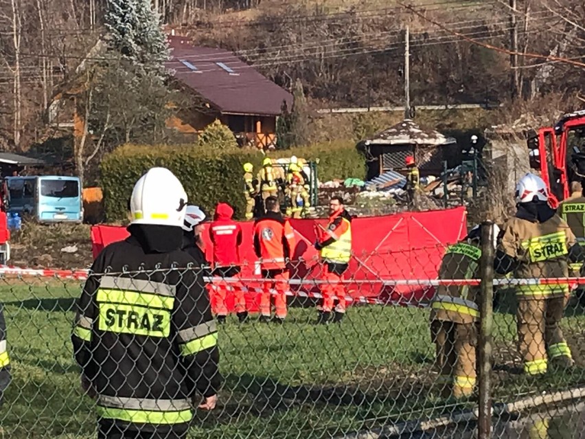 Potężna eksplozja w Ustroniu - AKTUALIZACJA. Zawalił się dom jednorodzinny. Są ofiary