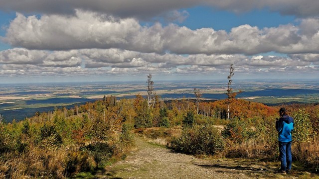 Tak jesienią wyglądają Góry Opawskie.