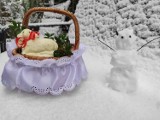 Zakopane. Czy to na pewno Wielkanoc? Na Podhalu i w Tatrach sypie śnieg. Jak w środku zimy...