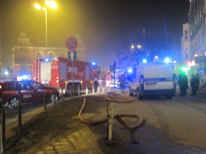 Gdańsk: W biurze przy ul. Wały Jagiellońskie wybuchł pożar. Nikt nie ucierpiał