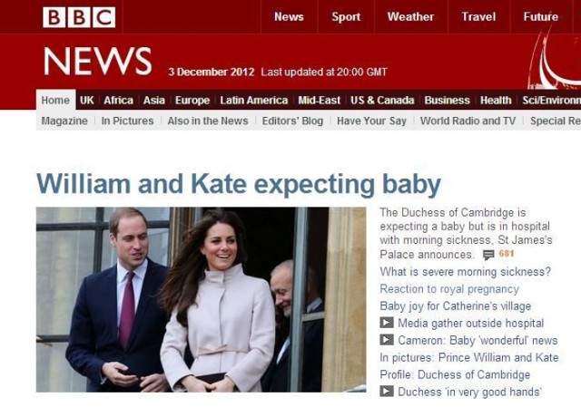 Księżna Kate w ciąży!