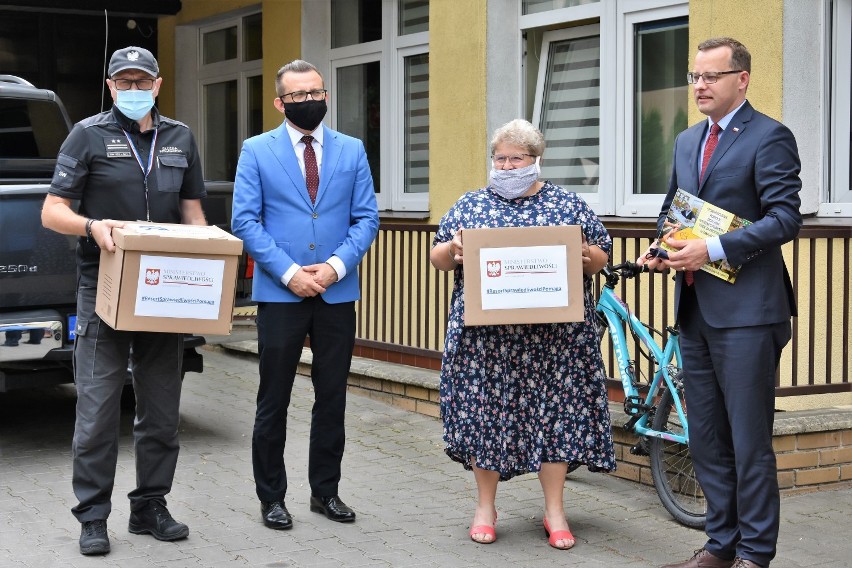 Wiceminister Sprawiedliwości Marcin Romanowski  w Zamościu