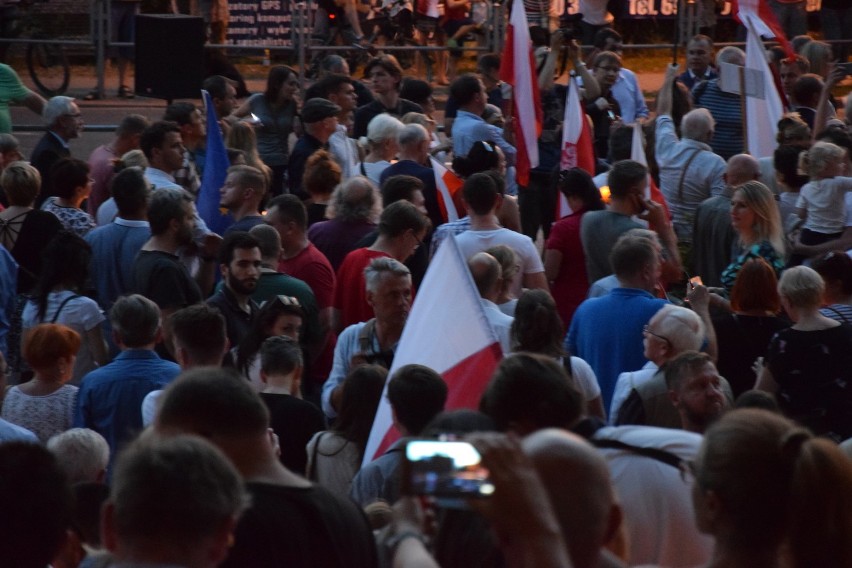 Protest przed Sądem Okręgowym w Katowicach w czwartek