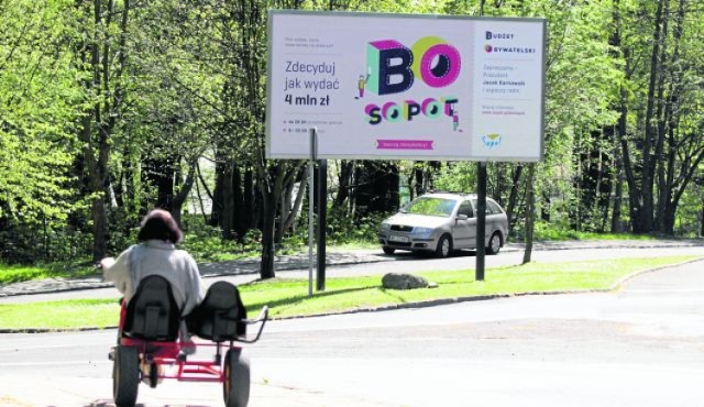 W Sopocie budżet obywatelski promują m.in. billboardy. Prawdziwa gorączka wyborcza rozpoczyna się w Gdyni, gdzie głosowanie rozpocznie się równo za tydzień - 9 maja i potrwa równe 2 tygodnie. Gdańszczanie wciąż mają ponad 1,5 miesiąca, by przygotować projekt