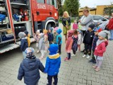 Ewakuacja w przedszkolu we Włoszczowie. Po ćwiczeniach - niespodzianka (ZDJĘCIA)