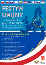 Festyn unijny w Inowrocławiu. Z okazji 10-lecia Polski w UE