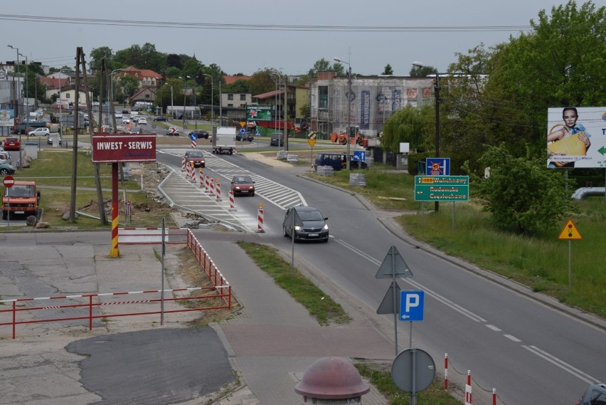 Rondo na Warszawskiej dopuszczone do ruchu. Uwaga na utrudnienia przy wiadukcie FOTO, WIDEO