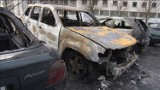Spłonęły trzy samochody na Kurdwanowie [wideo]
