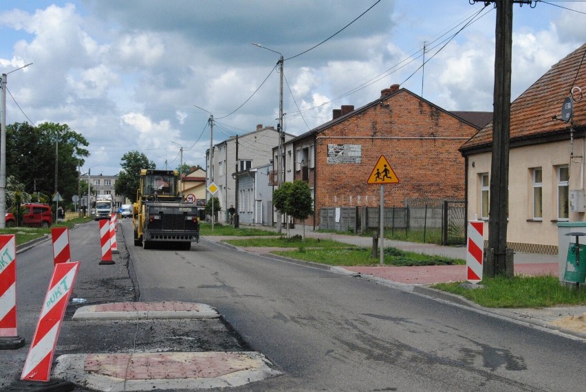 Remont skrzyżowania ulic Partyzantów z 1 Maja we Włoszczowie...