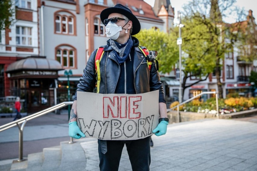 Protest Obywatelski przeciwko wyborom prezydenckim w formie...