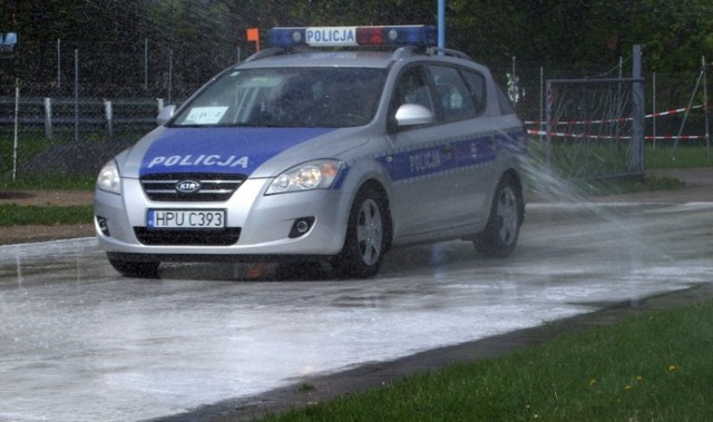 Policja na Torze Poznań