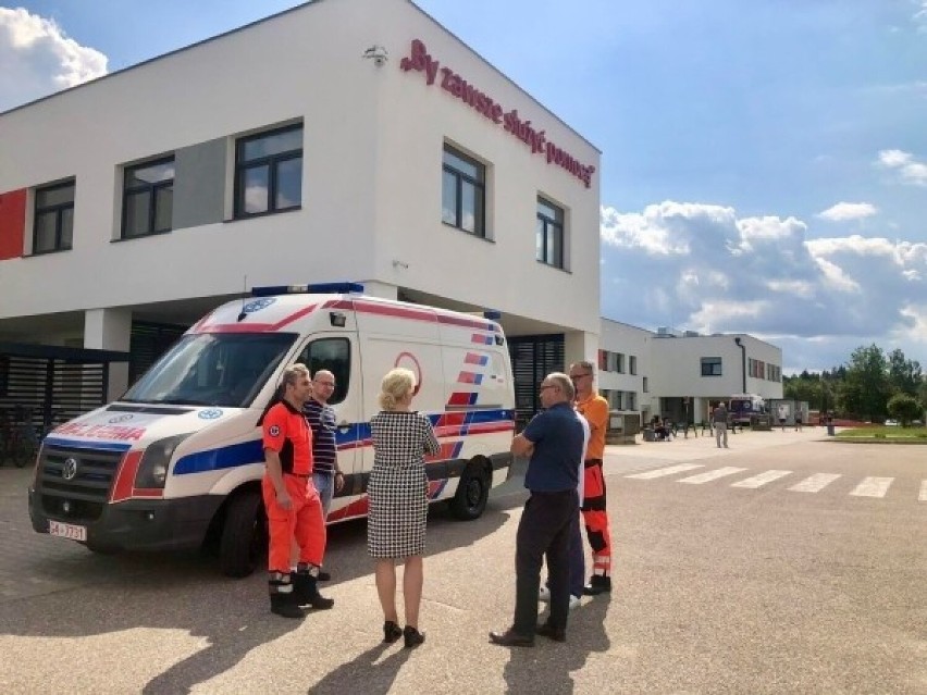 Szpital w Kościerzynie przekazał karetkę Ukrainie