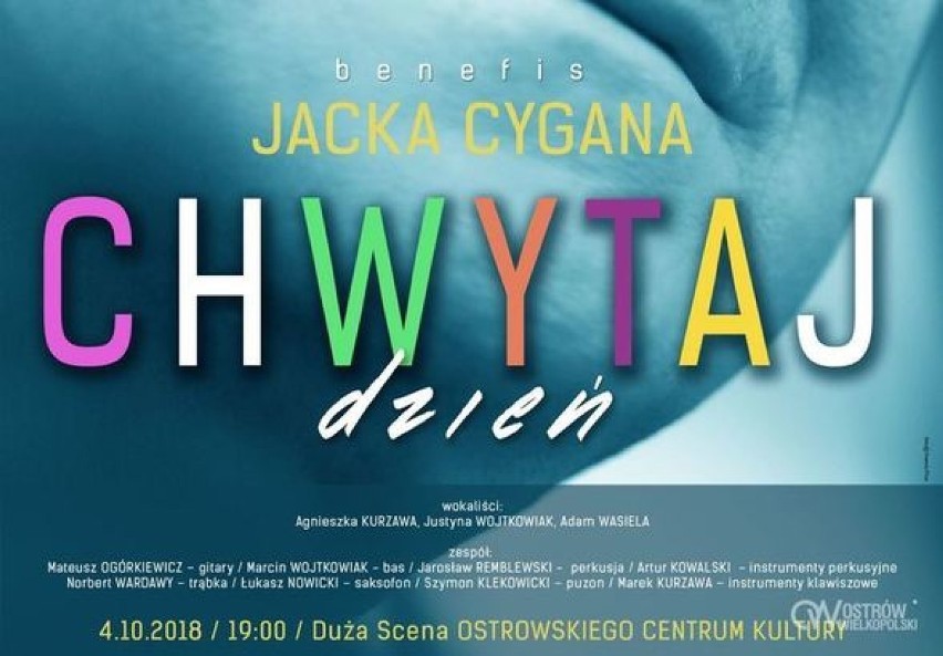 Jacek Cygan wystąpi w Ostrowie Wielkopolskim w ramach festiwalu "Wszystko jest poezją"