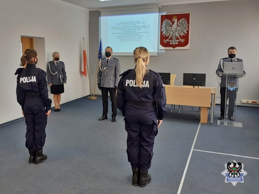 Dwie nowe policjantki w Wałbrzychu. Funkcjonariuszki właśnie...