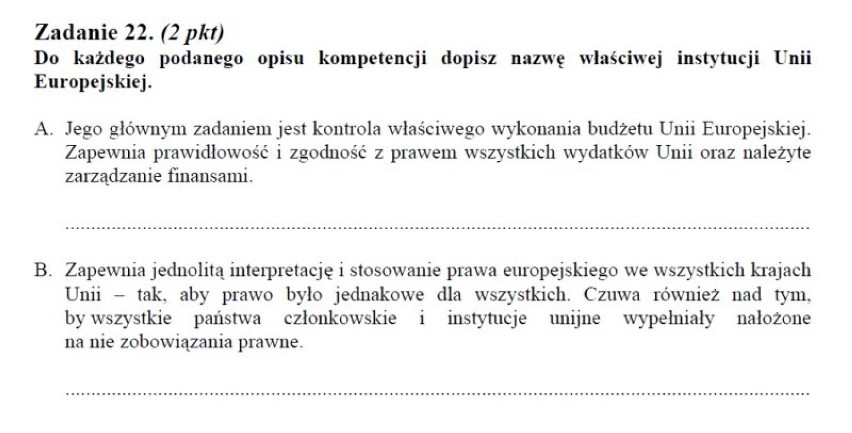 11 maja uczniowie napiszą maturę 2012 z WOS-u. Na naszej...