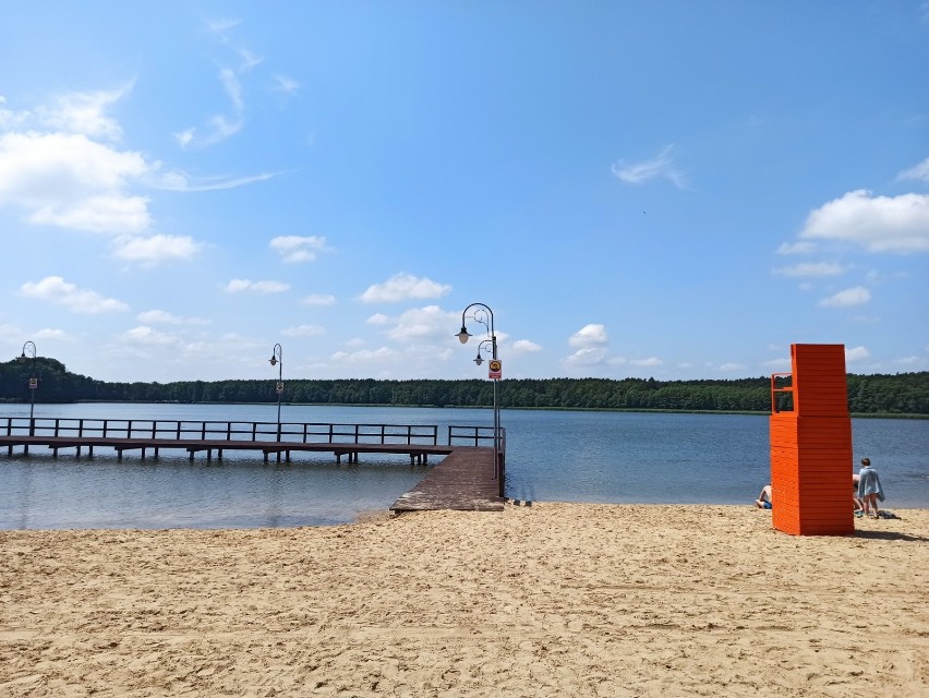 WSCHOWA. Od dziś 1 lipca kąpielisko w Lginiu jest oficjalnie otwarte [ZDJĘCIA]