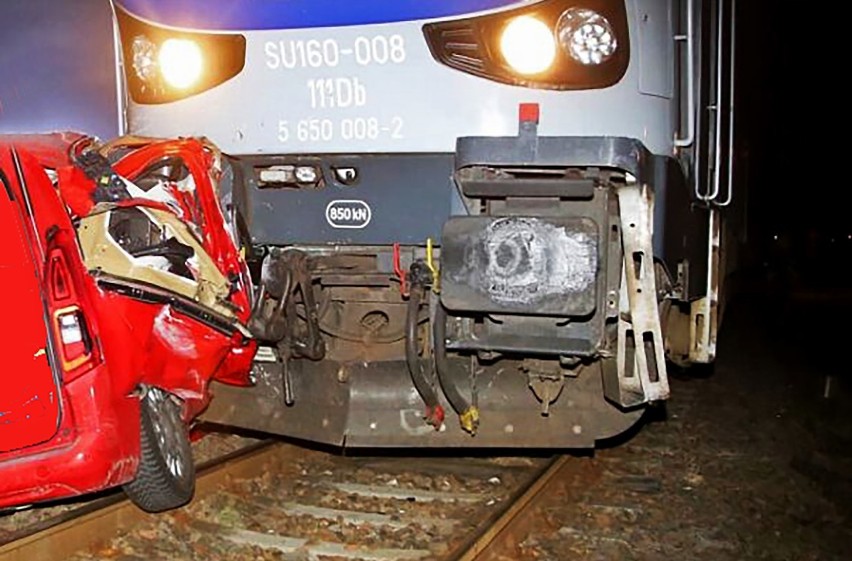 Wypadek na przejeździe kolejowym w Bieczu