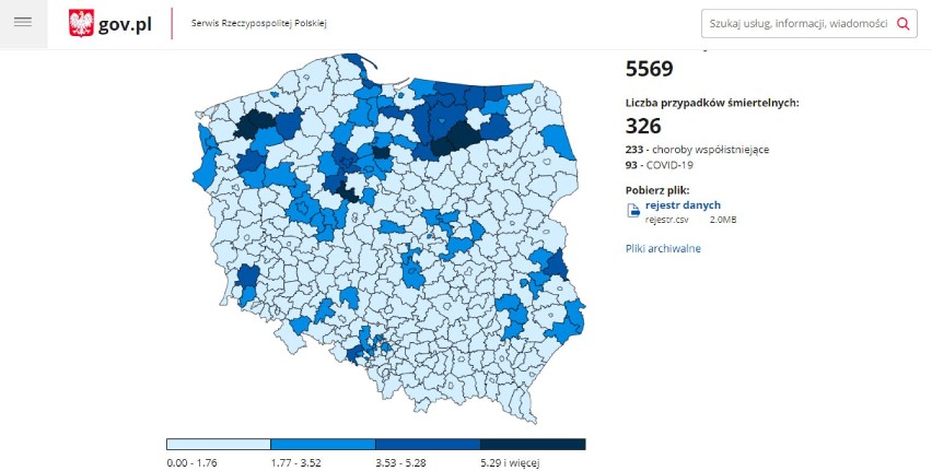 Raport koronawirusowy Małopolska zachodnia, 12 stycznia...