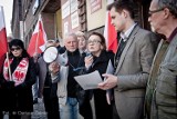 Manifestacja PIS w Wałbrzychu