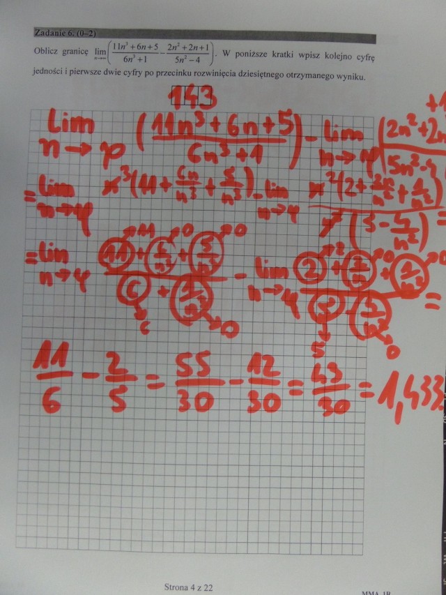 Matura 2015. matematyka rozszerzona [ARKUSZE CKE,  ODPOWIEDZI]