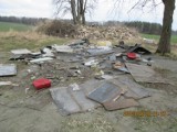 Gmina Malechowo: Kolejne nielegalne wysypiska przy drodze