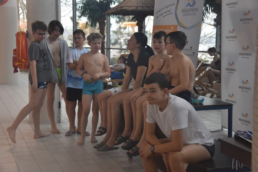 Ponad 150 zawodników wzięło udział w Wiosennych Zawodach Pływackich w Aquaparku w Wągrowcu 
