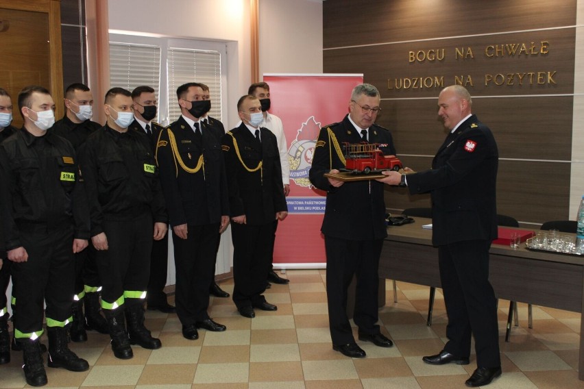Straż Pożarna w Bielsku Podlaskim ma nowego komendanta 