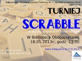 Turniej Scrabble w języku angielskim i niemieckim w Bibliotece Obcojęzycznej