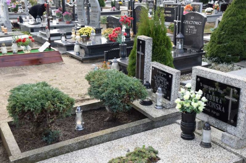 Tak wygląda cmentarz w Dobrzycy tuż przed 1 listopada i uroczystościami Wszystkich Świętych!