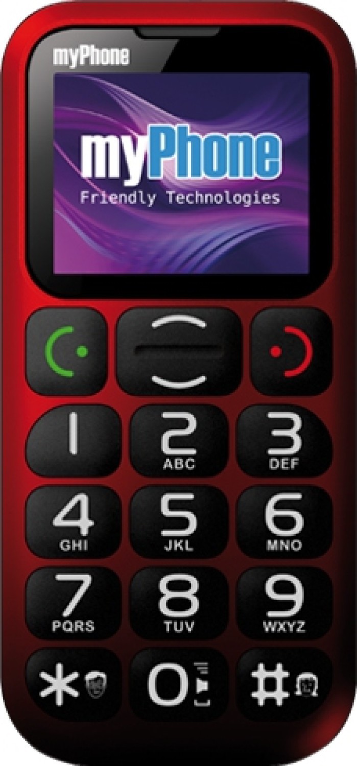 myPhone 1045 Simply czerwony