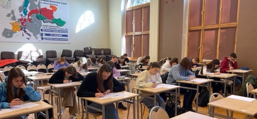 Uczniowie "Słowaka" wzięli udział w międzynarodowym konkursie "Kangur Matematyczny"