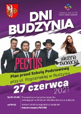 Koncert zespołu Pectus i  Budzyńska Dziesiątka podczas Dni Budzynia.