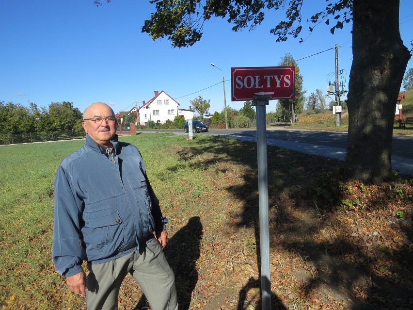 Mieczysław Wachsman, sołtys w Słońsku Dolnym w gm....