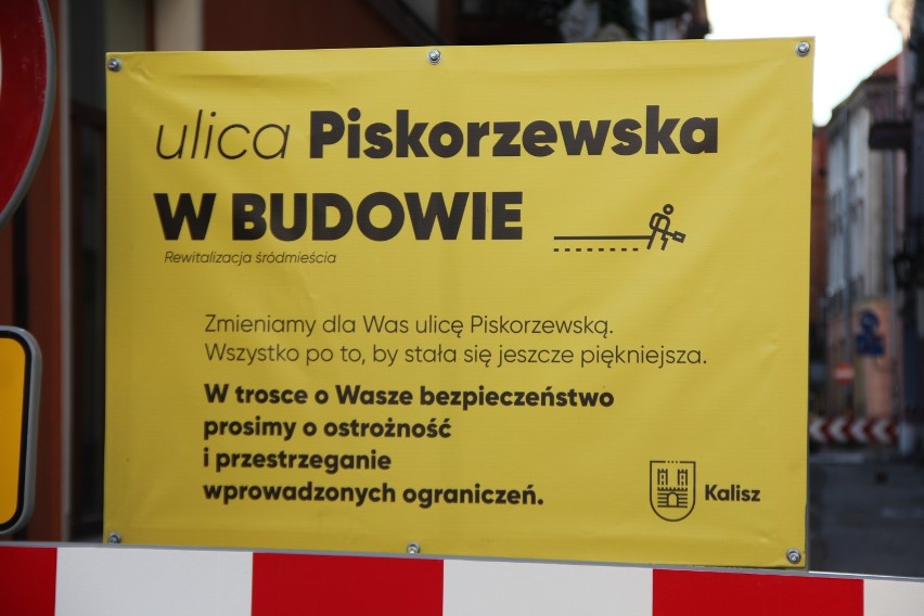 Rewitalizacja w Kaliszu. Trwa remont Piskorzewskiej i...