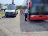 Kontrole ITD na autostradzie A4 na Opolszczyźnie. Funkcjonariusze zatrzymali kierowcę autobusu, który fałszował czas pracy