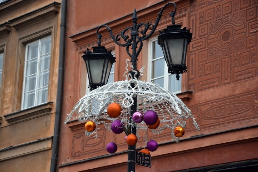 Iluminacje świąteczne Warszawa 2013