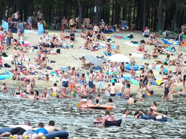 Wawrzkowizna w upalną niedzielę przeżywała oblężenie