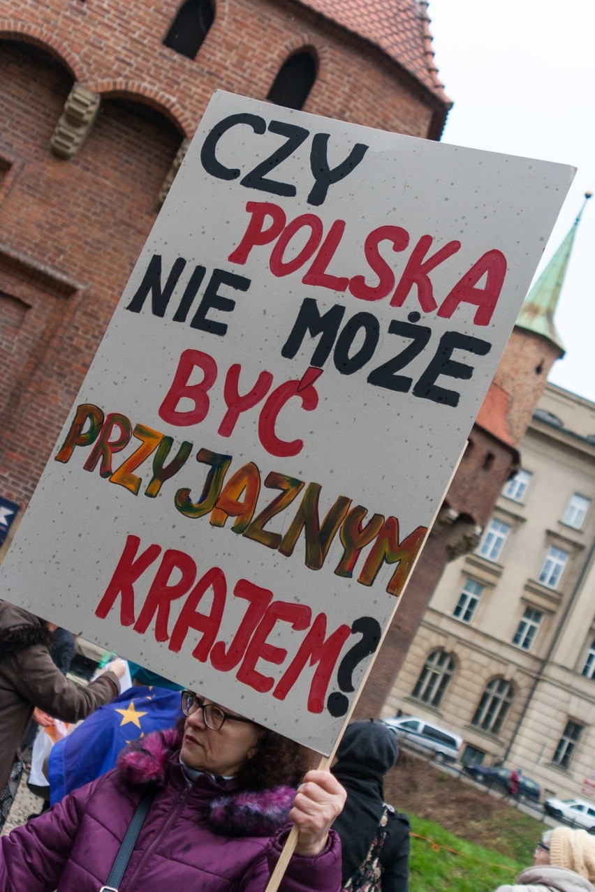 Przez Kraków przeszedł marsz "Polska dla wszystkich" [ZDJĘCIA]