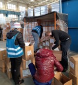 Pomoc dla Ukrainy. Centrum Dystrybucji JYSK w Radomsku też pomaga. Przekazało już dary warte 200 tys. zł 