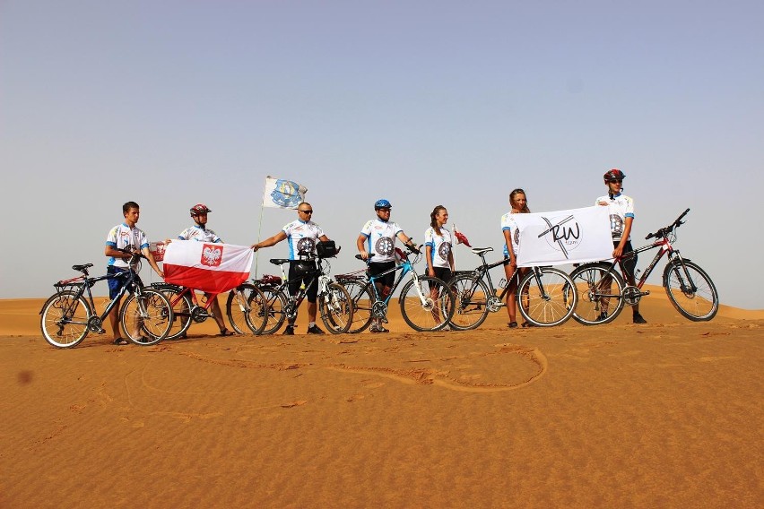 Rozkręć Wiarę 2014. Z Żywca na Saharę to tylko 35 dni rowerem [ZDJĘCIA]